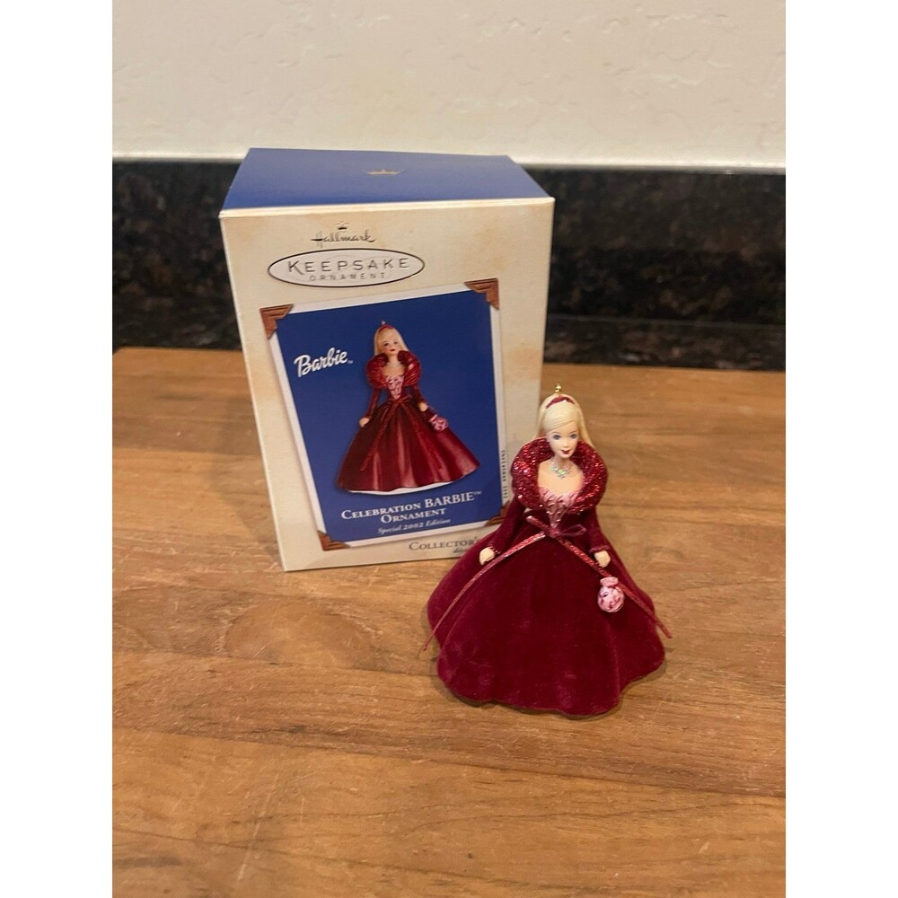 Hallmark Barbie Celebration Keepsake Ornament 2002